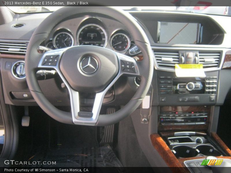 Black / Black 2013 Mercedes-Benz E 350 Sedan