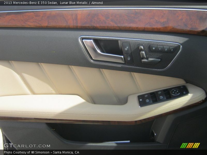 Lunar Blue Metallic / Almond 2013 Mercedes-Benz E 350 Sedan