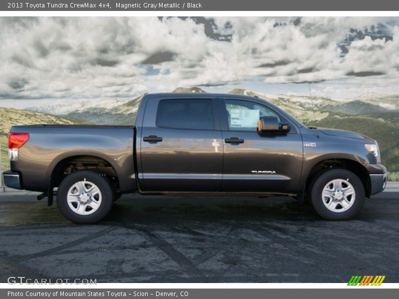 Magnetic Gray Metallic / Black 2013 Toyota Tundra CrewMax 4x4