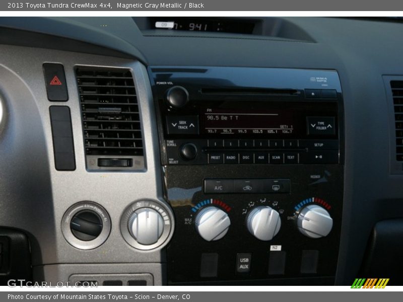 Magnetic Gray Metallic / Black 2013 Toyota Tundra CrewMax 4x4