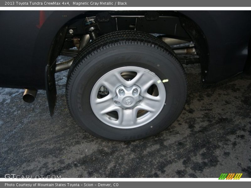 Magnetic Gray Metallic / Black 2013 Toyota Tundra CrewMax 4x4
