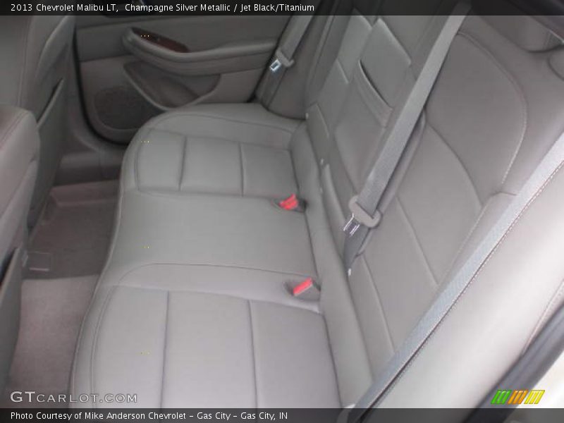 Champagne Silver Metallic / Jet Black/Titanium 2013 Chevrolet Malibu LT