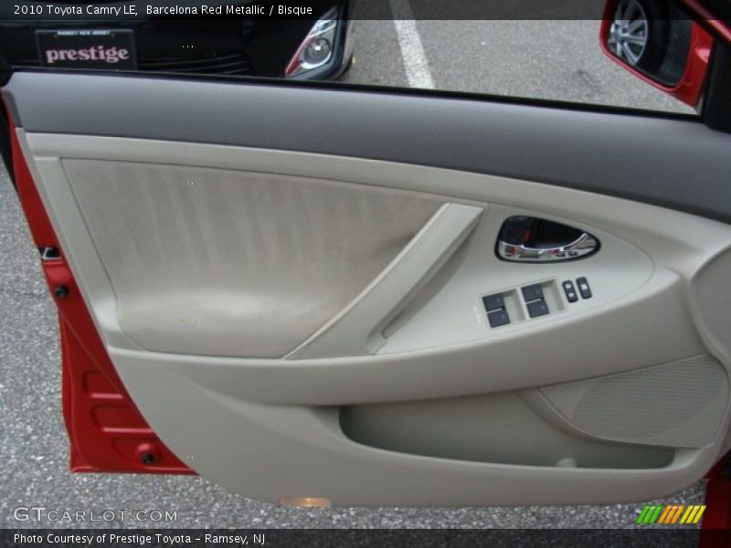 Barcelona Red Metallic / Bisque 2010 Toyota Camry LE