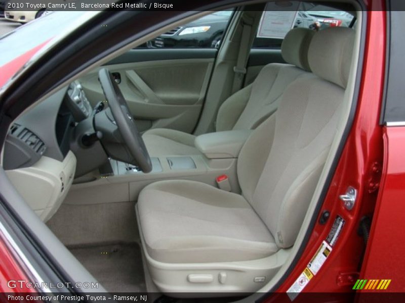 Barcelona Red Metallic / Bisque 2010 Toyota Camry LE