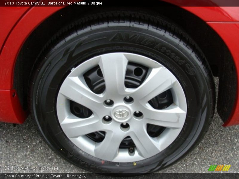 Barcelona Red Metallic / Bisque 2010 Toyota Camry LE