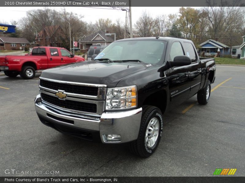Black / Ebony 2010 Chevrolet Silverado 2500HD LT Crew Cab 4x4