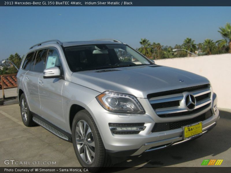 Iridium Silver Metallic / Black 2013 Mercedes-Benz GL 350 BlueTEC 4Matic