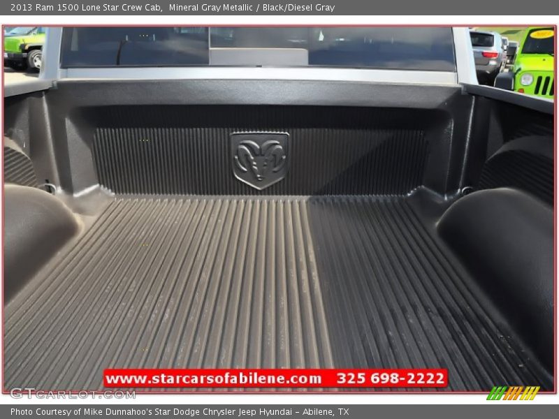 Mineral Gray Metallic / Black/Diesel Gray 2013 Ram 1500 Lone Star Crew Cab