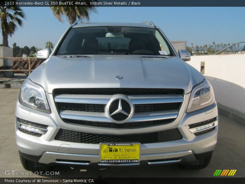 Iridium Silver Metallic / Black 2013 Mercedes-Benz GL 350 BlueTEC 4Matic