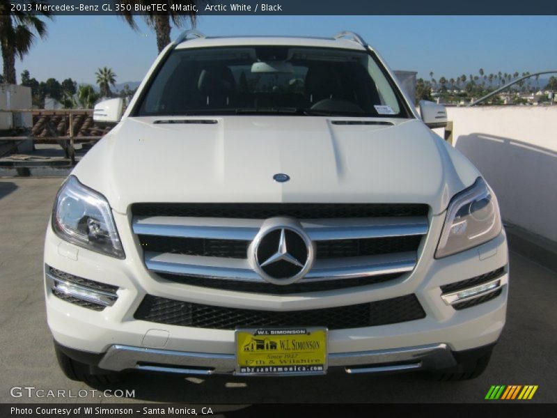 Arctic White / Black 2013 Mercedes-Benz GL 350 BlueTEC 4Matic