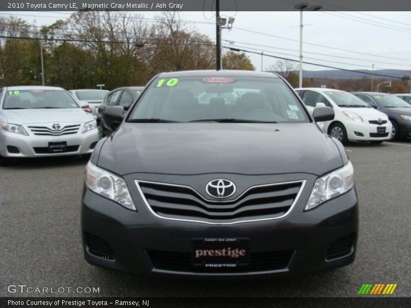 Magnetic Gray Metallic / Ash Gray 2010 Toyota Camry LE