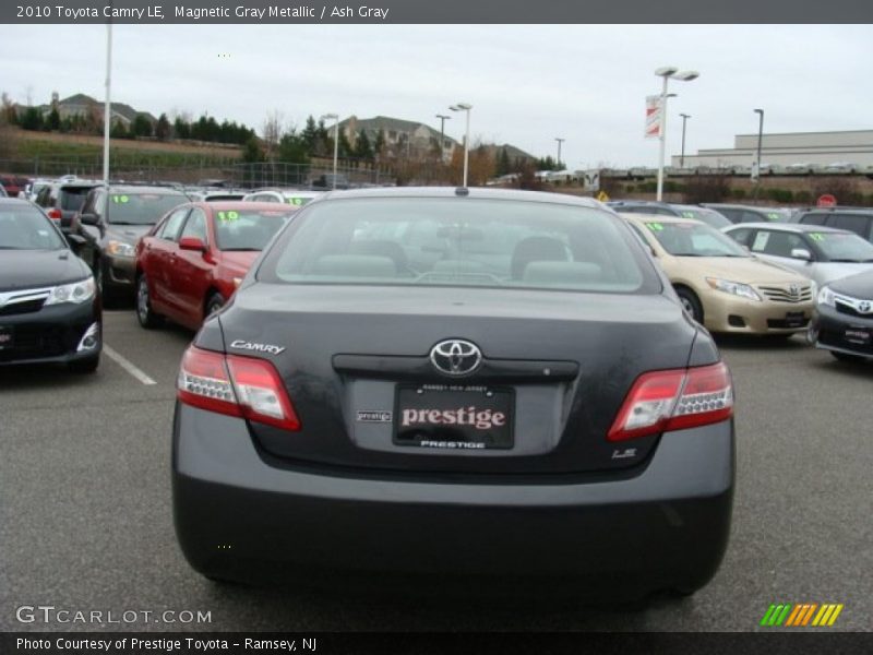 Magnetic Gray Metallic / Ash Gray 2010 Toyota Camry LE