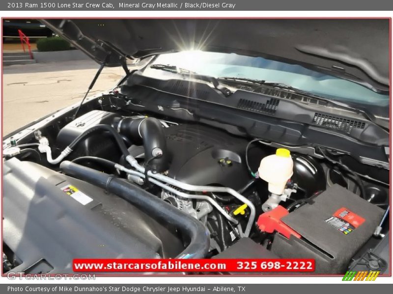 Mineral Gray Metallic / Black/Diesel Gray 2013 Ram 1500 Lone Star Crew Cab