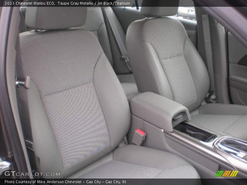 Taupe Gray Metallic / Jet Black/Titanium 2013 Chevrolet Malibu ECO