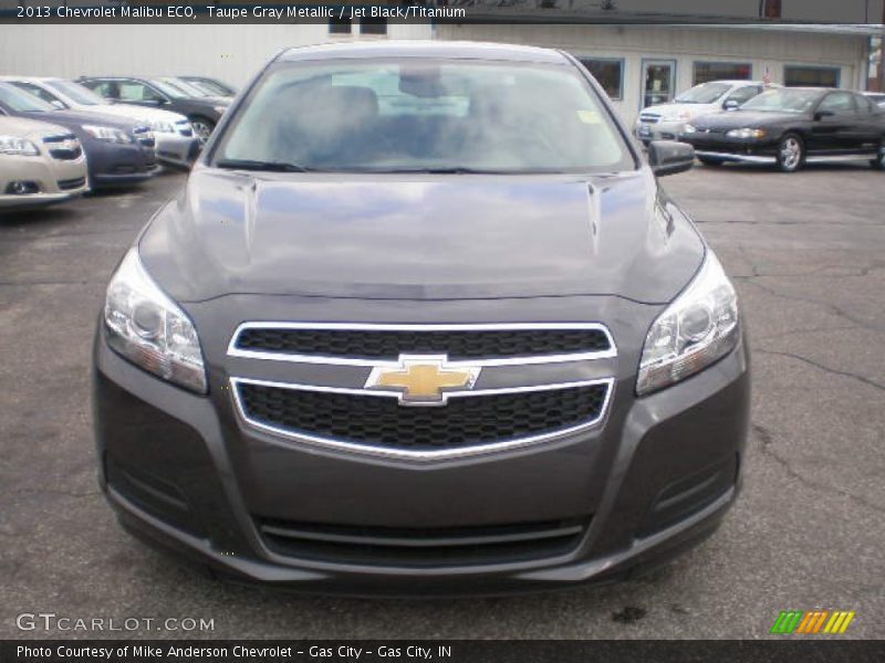 Taupe Gray Metallic / Jet Black/Titanium 2013 Chevrolet Malibu ECO