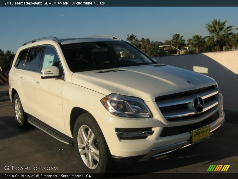 Arctic White / Black 2013 Mercedes-Benz GL 450 4Matic