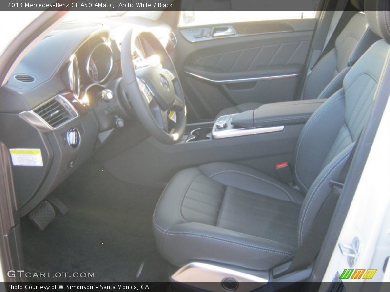 Arctic White / Black 2013 Mercedes-Benz GL 450 4Matic