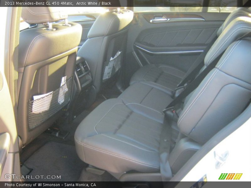 Arctic White / Black 2013 Mercedes-Benz GL 450 4Matic