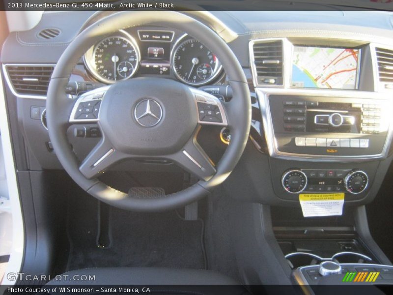 Arctic White / Black 2013 Mercedes-Benz GL 450 4Matic
