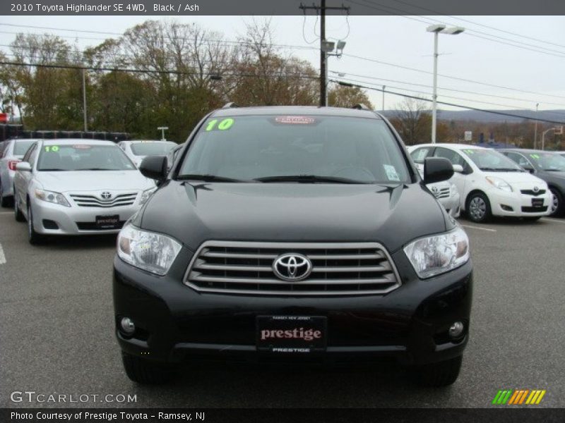 Black / Ash 2010 Toyota Highlander SE 4WD