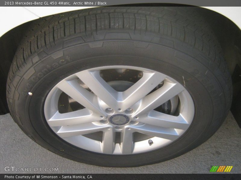 Arctic White / Black 2013 Mercedes-Benz GL 450 4Matic