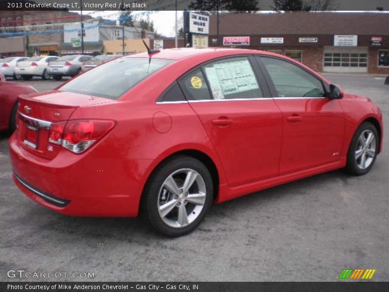 Victory Red / Jet Black 2013 Chevrolet Cruze LT