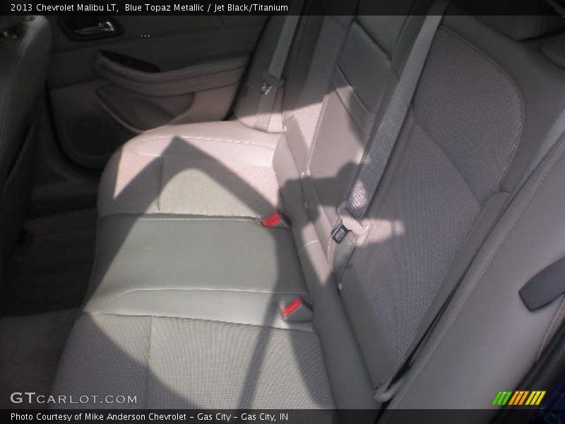 Blue Topaz Metallic / Jet Black/Titanium 2013 Chevrolet Malibu LT