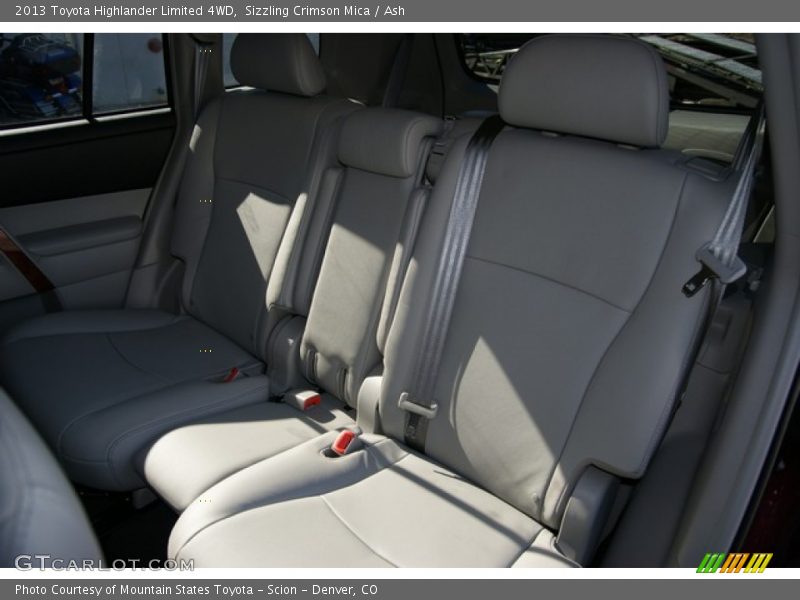 Sizzling Crimson Mica / Ash 2013 Toyota Highlander Limited 4WD