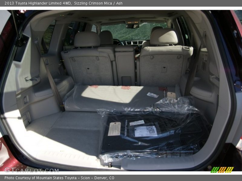 Sizzling Crimson Mica / Ash 2013 Toyota Highlander Limited 4WD
