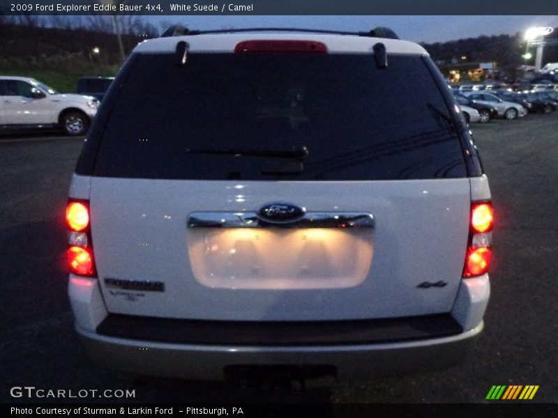 White Suede / Camel 2009 Ford Explorer Eddie Bauer 4x4