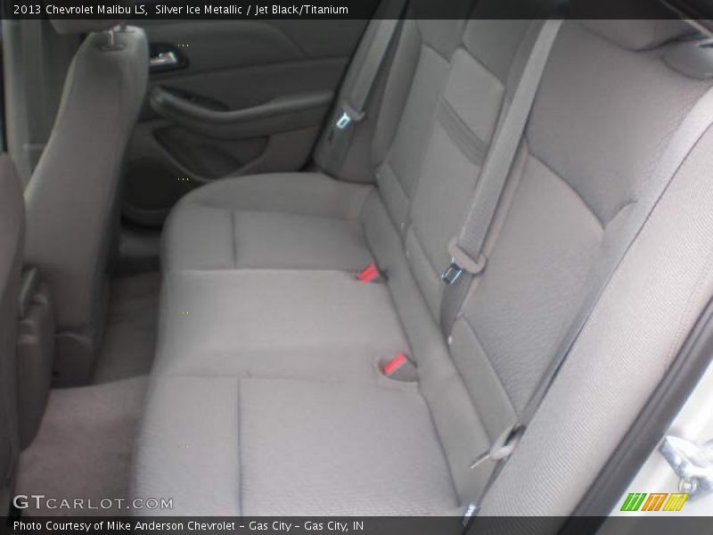 Silver Ice Metallic / Jet Black/Titanium 2013 Chevrolet Malibu LS