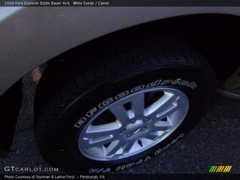 White Suede / Camel 2009 Ford Explorer Eddie Bauer 4x4