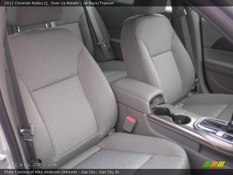 Silver Ice Metallic / Jet Black/Titanium 2013 Chevrolet Malibu LS
