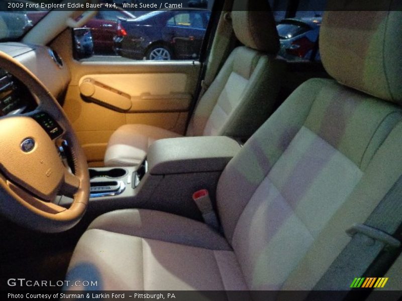 White Suede / Camel 2009 Ford Explorer Eddie Bauer 4x4