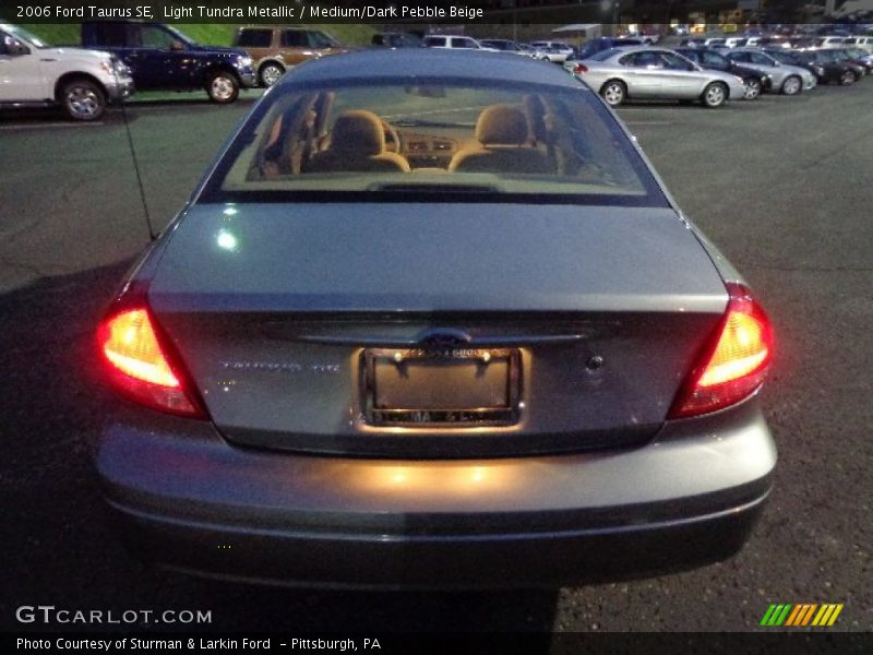 Light Tundra Metallic / Medium/Dark Pebble Beige 2006 Ford Taurus SE