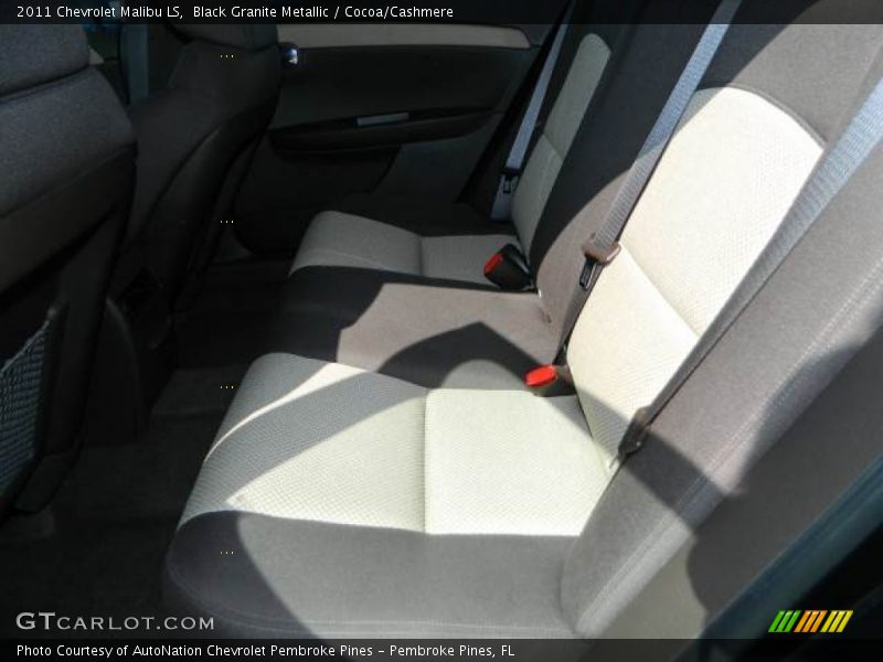 Black Granite Metallic / Cocoa/Cashmere 2011 Chevrolet Malibu LS
