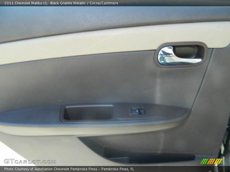 Black Granite Metallic / Cocoa/Cashmere 2011 Chevrolet Malibu LS