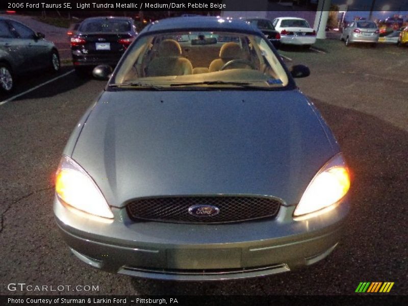 Light Tundra Metallic / Medium/Dark Pebble Beige 2006 Ford Taurus SE