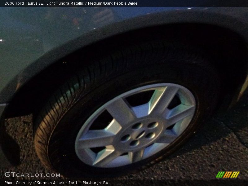 Light Tundra Metallic / Medium/Dark Pebble Beige 2006 Ford Taurus SE