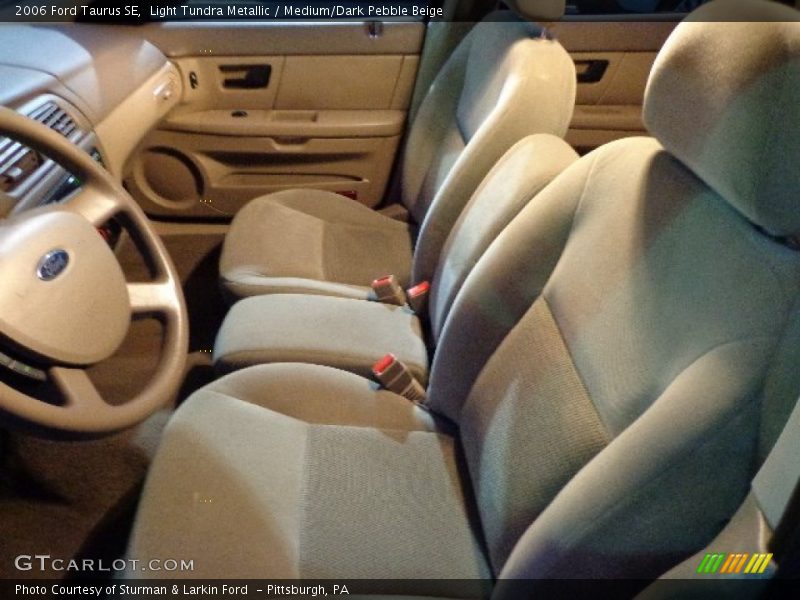 Light Tundra Metallic / Medium/Dark Pebble Beige 2006 Ford Taurus SE