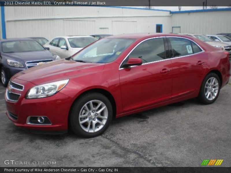 Crystal Red Tintcoat / Jet Black 2013 Chevrolet Malibu ECO