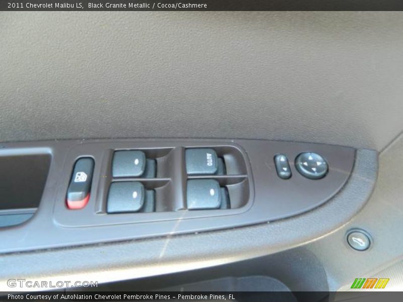 Black Granite Metallic / Cocoa/Cashmere 2011 Chevrolet Malibu LS