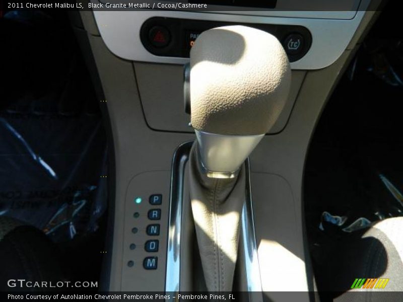 Black Granite Metallic / Cocoa/Cashmere 2011 Chevrolet Malibu LS