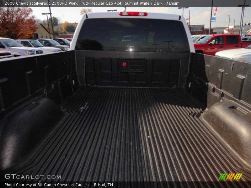 Summit White / Dark Titanium 2008 Chevrolet Silverado 2500HD Work Truck Regular Cab 4x4