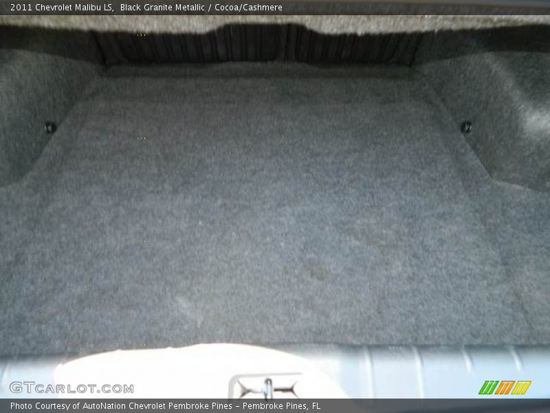 Black Granite Metallic / Cocoa/Cashmere 2011 Chevrolet Malibu LS