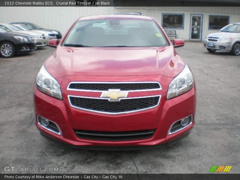 Crystal Red Tintcoat / Jet Black 2013 Chevrolet Malibu ECO