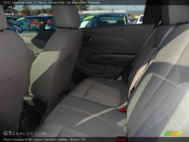 Victory Red / Jet Black/Dark Titanium 2012 Chevrolet Sonic LT Hatch