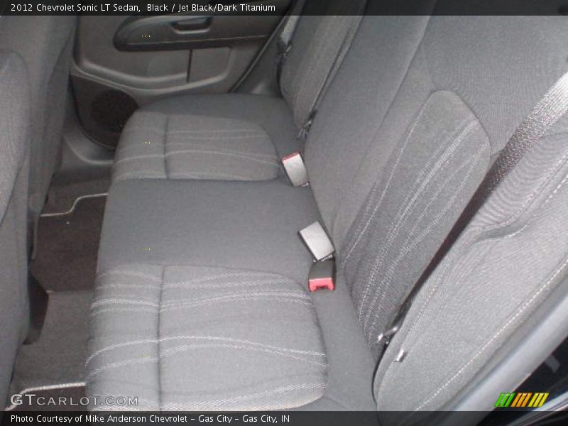 Black / Jet Black/Dark Titanium 2012 Chevrolet Sonic LT Sedan