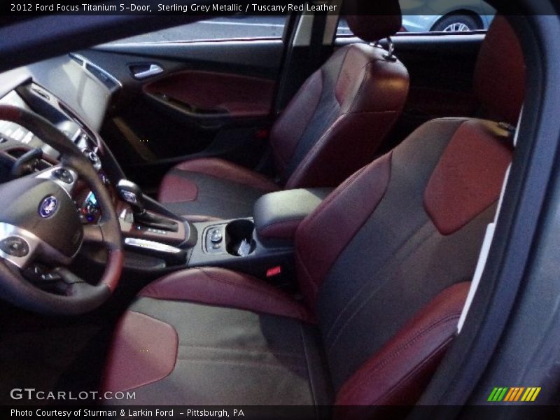 Front Seat of 2012 Focus Titanium 5-Door