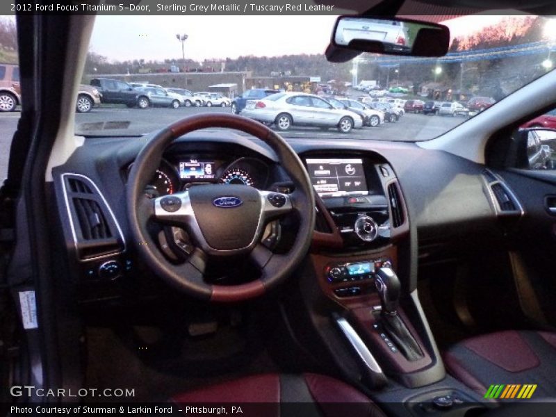 Dashboard of 2012 Focus Titanium 5-Door
